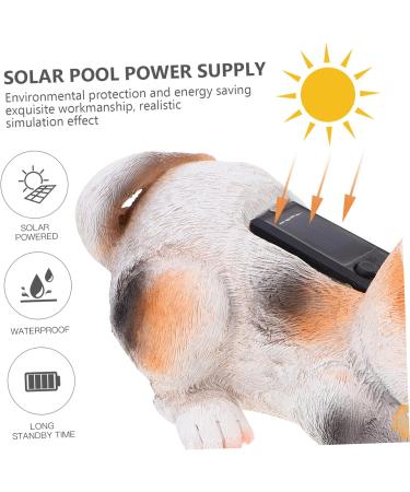 1pc Solar Ornament Garden Lights Decorative LED Outdoor Lights LED Light Decor Kawaii Cat Light Garden Adornment Solar LED Cat Outdoor Lamp Ornament Garden Solar Lamp Yellow Animal Light Gray 24x14cm - Buy Online on GoSupps.com