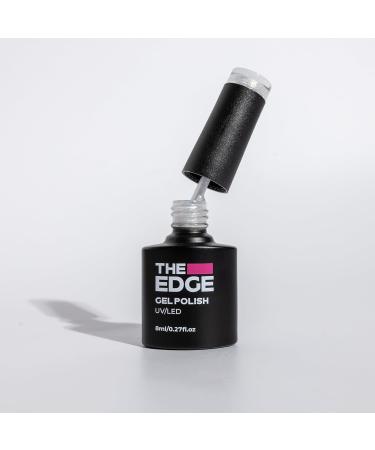 THE EDGE Gel Nail Polish 8ml - The Glazed French - UV/LED Manicure/Pedicure for Salon & Home Use Highly Pigmented/Long Lasting/2-Coat Coverage - Buy Online on GoSupps.com