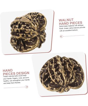 Solustre Mini Walnut Figures - Handmilling Squeezing Balls for Adults | Chinese Brass & Copper Decorations - Buy Online on GoSupps.com