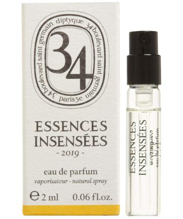 Diptyque 34 Essences Insensees 2019 Perfume .06 oz Travel Size