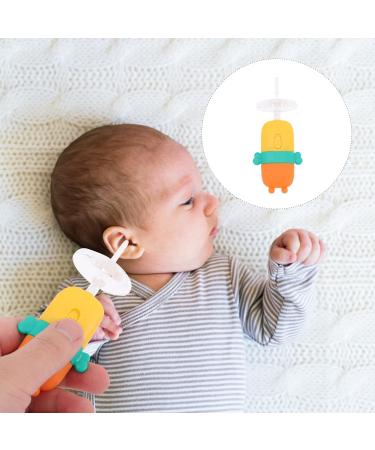 FOMIYES LED Ear Wax Removal Tool with Light | Ear Pick & Earwax Cleaner Set for Toddlers | Orange Earbuds Included - Buy Online on GoSupps.com