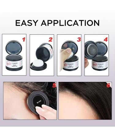 Pigment Infused Root Touch Up for Black Hair - Temporary Hair Color & Brow Filler - 0.14 oz - Buy Online on GoSupps.com