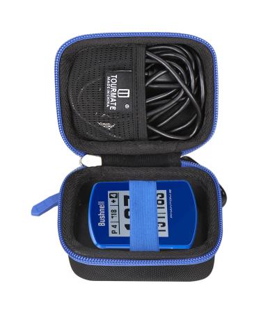 Tururmate Golf GPS storage bag Compatible with Bushnell Phantom 2 GPS ranging knife with bite magnetic holder and greenview with Wearable4u Ultimate 3 Golf Tools Bundle (blue only protective cover)