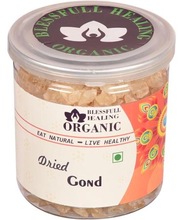 Blessfull Healing Organic Dried Gond 300 Gram Airtight Container (Packing May Vary) - Buy Online on GoSupps.com