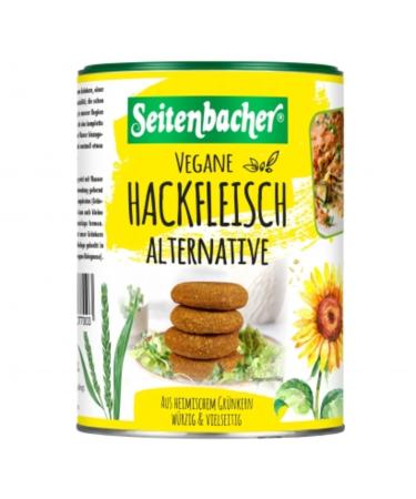 Seitenbacher Gr nkern Hackfleisch Alternative I Vegan I Lactose -Free I Soyfrei I Fast i Simply i for Bolognese Lasagne Burger Curry I (1 x 400g)