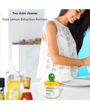Water Stain Remover Citric Acid Pot Cleaner and Stain Remover with Natural Plant Extract - 280G Cleaner with Natural Plant Extract for Coffee Pot and Tea Pot Lambo - Buy Online on GoSupps.com