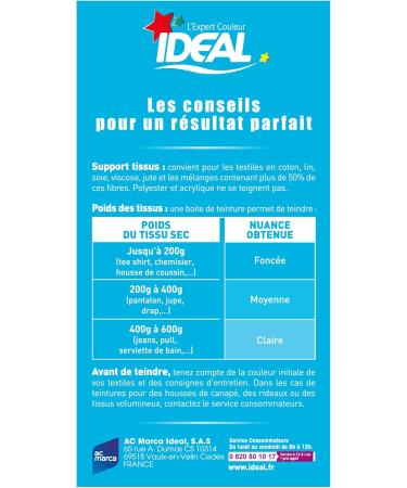 Ideal Textile Dye All in One 230 g Turquoise - Buy Online on GoSupps.com