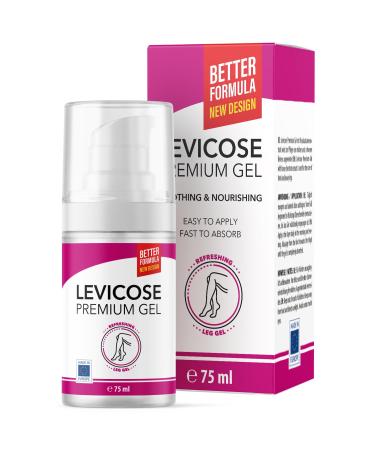Levicose Gel - for the care of tired and heavy legs - 75 ml content - 1x