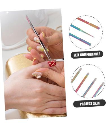 Ipetboom Faux Nails 1 Set Nail Polisher Suite Alloy Tungsten Steel Pedicure Artificial Nails - Buy Online on GoSupps.com