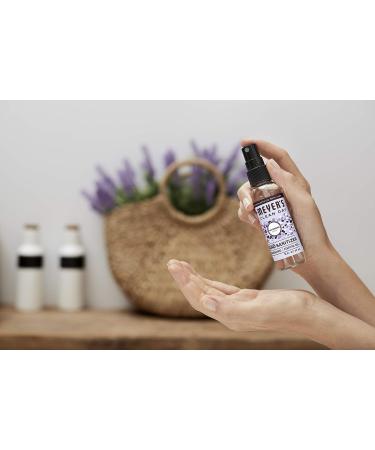 Mrs. Meyer's Antibacterial Hand Sanitizer Spray - Travel Size - Lavender - 2 oz | Removes 99.9% of Bacteria - Buy Online on GoSupps.com