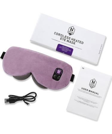 Aroma Season Heated Eye Mask - Cordless Washable Warm Compress for Dry Eyes Styes MGD Blepharitis & Chalazion - Perfect Gift for Men & Women (Wisteria - Buy Online on GoSupps.com