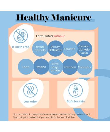 Beetles Baby Blue Gel Nail Polish - 15ml | Soak Off, UV/LED Lamp Required | Salon Quality at Home - Buy Online on GoSupps.com