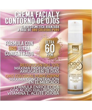  DIBOSSCO Regenerating face and eye cream with active colloidal gold 60ppm - 50 ml. Active colloidal gold 60 ppm The highest concentration on the market. Rich and anti-aging regenerating cream - Buy Online on GoSupps.com