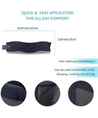 Soles Cervical Collar & Neck Brace X-Large - Large Size (17.3-22.1 inches) - Buy Online on GoSupps.com