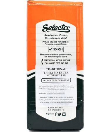 Yerba Mate Selecta Original 1kg - Buy Online on GoSupps.com