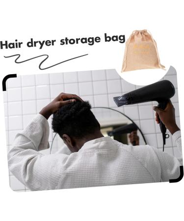 SKISUNO Hair Dryer Storage Bag Hairdryer Sackpack Hair Blower Bag Hair Product Bag Sports Bag Fabric - Buy Online on GoSupps.com