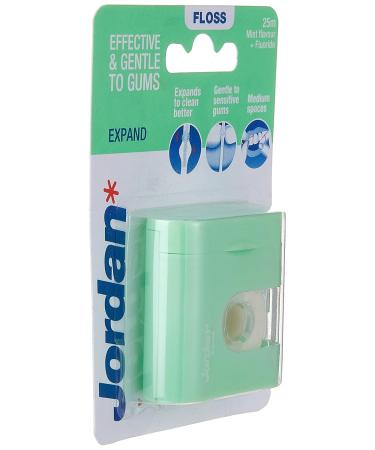 Jordan Dental Floss Expanding Fresh 25 Meter - Best International Delivery for Oral Health - Buy Online on GoSupps.com