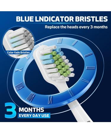 Toothbrush Replacement Heads for Aquasonic Duo & Home Dental Center - 12 Pack (6 White + 6 Black) - Best International Shipping - Buy Online on GoSupps.com