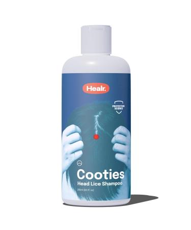 Healr Anti Lice Shampoo - 250ml - Rosemary Oil + Keratin - 2-in-1 Action: Strong Anti Lice and Nits Lotion + Hair Conditioner - Anti Lice and Nits Shampoo - Made in Germany