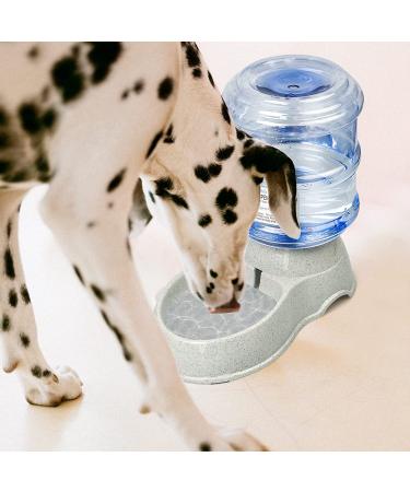YMINA Automatic Pet Water Dispenser 3.8L Gray - Self-Dispensing Dog Cat Water Bowl - Buy Online on GoSupps.com
