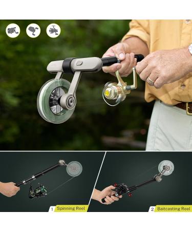 Gonex Fishing Line Spooler with Unwinding Function - Installation-Free Spooling Station for Spinning, Cast, and Spincast Reels - Buy Online on GoSupps.com