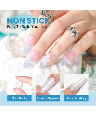  SUPWEE Solid Builder Gel for nails non-stick 3D 14g pearly white for nail extensions sculpting DIY salon - Buy Online on GoSupps.com