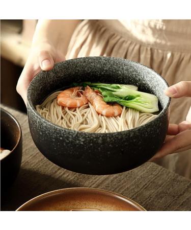 NOALED Dinner Plates Soup Bowls Indoor Cereal Bowl Ceramic Bowls for Kitchen Cereals Salads Pasta Soups Desserts Serving and More Ramen Bowl - Buy Online on GoSupps.com