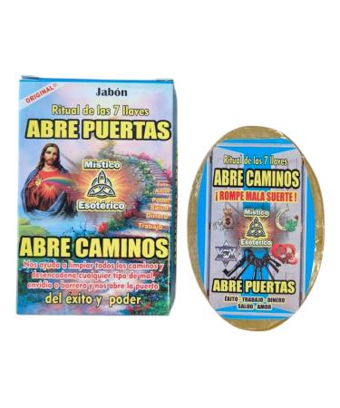 BOEMY Ritual esoteric soap of the 7 keys - opens the paths of 100g with glycerin and horseshoe amulet