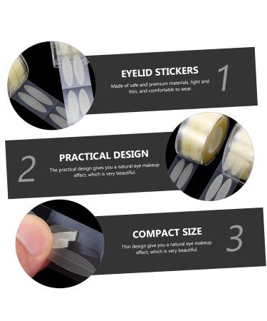 Minkissy 12 Rolls Double Eyelid Stickers - Invisible Eye Lift Strips for Women | Instant Eyelid Lifter Tool - Beautiful Natural PVC Stickers - Buy Online on GoSupps.com