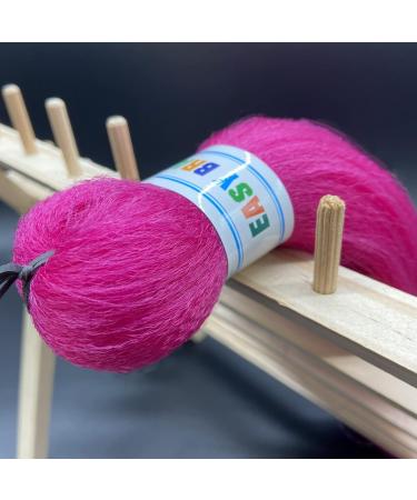 Dark Pink Pre-Stretched Braiding Hair 26 Inch (Pack of 3) | Easy-to-Use & Pre-Feathered - Buy Online on GoSupps.com
