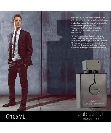 ARMAF Club De Nuit Intense Men Limited Edition Pure Parfum, Black, Woody Spicy Masculine Scent, 3.6 Fl Oz - Buy Online on GoSupps.com