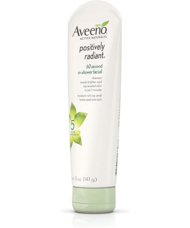  Aveeno Aveeno Active Naturals Positively Radiant Face Wash 60 Seconds in the Shower 141.7 g - Buy Online on GoSupps.com