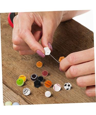 COHEALI 880 Pcs Silicone Bead Kit for Baby Necklace and Jewelry DIY - Hexagon and Round Beads for Teething and Pacifier Clip - As Shown - Buy Online on GoSupps.com