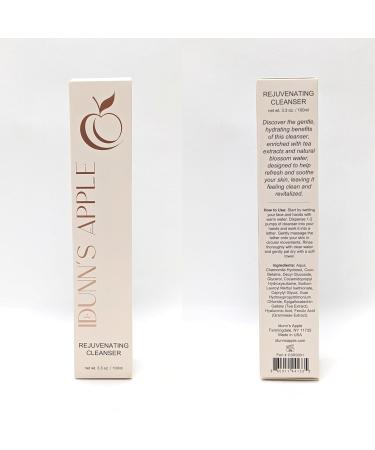 Idunn's Apple Rejuvenating Cleanser Lab-Grade Indulgence Facial Skincare Hydrating Facial Wash Anti-Aging Gentle Soothing Cleanser for All Skin Types 3.3oz Pump - Buy Online on GoSupps.com