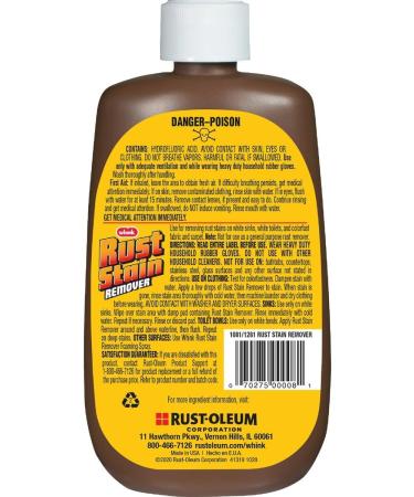 Whink Rust Stain Remover - Fast-Acting Formula for Tough Stains | International Shipping Available - Buy Online on GoSupps.com