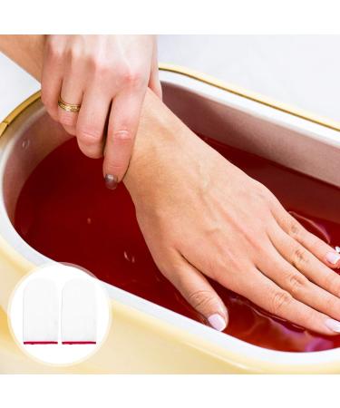 Minkissy Nail Art Accessories - Moisturizing Paraffin Wax Gloves for Spa & Mani/Pedi Care - Thermal Hand & Foot Treatments in Red - Buy Online on GoSupps.com