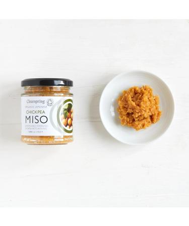 Clearspring Organic Japanese Chickpea Miso - Unpasteurised, High-Quality Fermented Soybean Paste - Buy Online on GoSupps.com