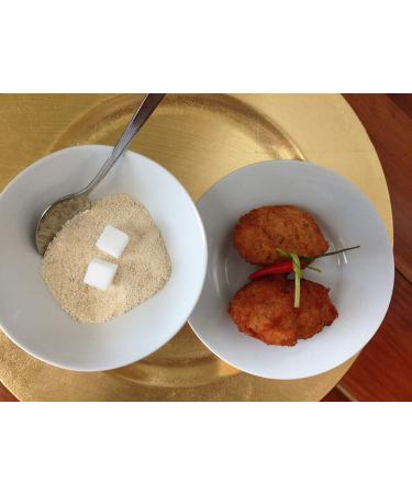 White Garri 4lbs Bag - Premium Quality, Gluten-Free Gari from West Africa - Buy Online on GoSupps.com