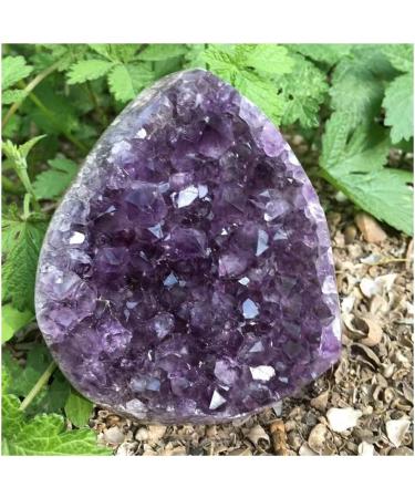 Stone Crafts Natural Uruguay Dream Amethyst Quartz Crystal Cluster Specimen 1pc Home Goods (Size : 300-400g) - Buy Online on GoSupps.com