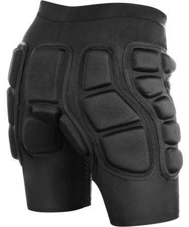 Relaxyee 3D EVA Hip Protector Padded Shorts - 0.8in Thick Skating Impact Pad - Large Size - Buy Online on GoSupps.com
