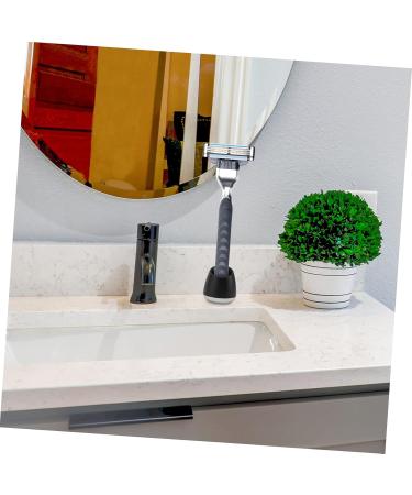 FRCOLOR 2pcs Shaver Holder & Razor Stand - Durable Shaving Brush & Toothbrush Holder for Men | International Shipping Available - Buy Online on GoSupps.com