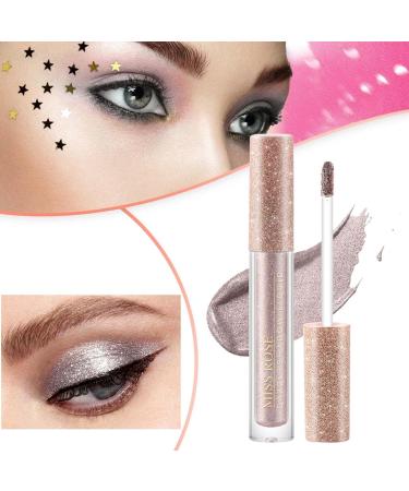 Bold & Shimmery Mllkcao Lazy Pearlescent Liquid Eyeliner Shadow - Glitter Eyeshadow for Cross-Border Makeup - Buy Online on GoSupps.com