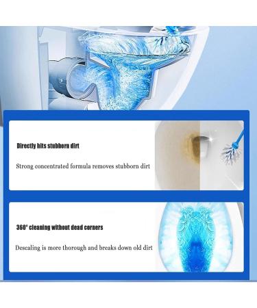 Upgraded Concentrated Descaling Toilet Cleaning Stick Toilet Cleaner limescale Remover Deep Cleaning Long-Lasting (4pcs) - Buy Online on GoSupps.com