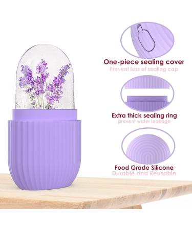 Buy Purple Ice Facial Roller - Reduce Puffiness & Massage for Eyes Neck & Face | International Shipping Available - Buy Online on GoSupps.com