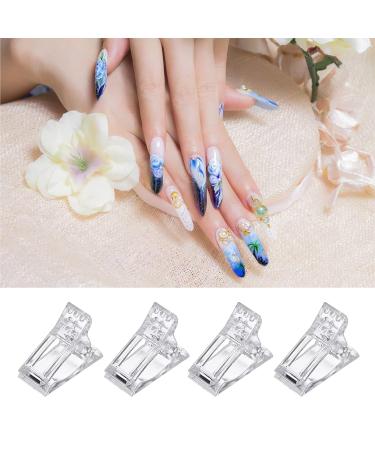 10 Pieces Polygel Nail Clippers - Quick Construction Nail Extensions | Transparent Polygel Tools for ECommerce - Buy Online on GoSupps.com