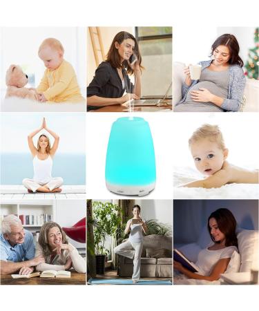 Upgraded White Essential Oil Diffuser | Best Aroma Diffuser for Home & Office - Shop Internationally - Buy Online on GoSupps.com