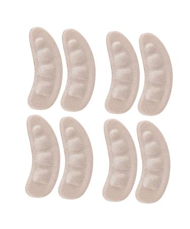 NOLITOY 8 Pairs Non-Slip Stickers Feet Foot High Heels Accessories Shoe Sole Grip Pads Comfort Heels Toe Cushions for Forefoot Present Stickers Protective Heel Pad