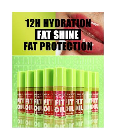 Hydrating Lip Gloss & Lip Oil Gift Set | Nourishing Tinted Lip Care for Smooth Glossy Finish B Lip Oil #025 - Buy Online on GoSupps.com