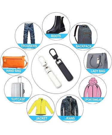 Buy 4 Pieces Black Zipper Spare Parts Zipper Sliders Pull Tabs & Clips for Bags Tents Luggage & Backpacks - Buy Online on GoSupps.com