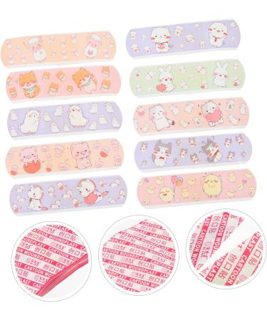 Cartoon Bandages - Waterproof Adhesive Dressing Pads | FRCOLOR Bulk Medical Stickers for Kids - Buy Online on GoSupps.com